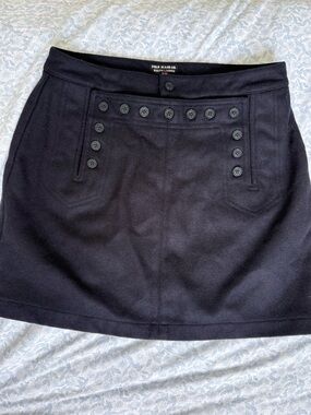 Vintage 90s Ralph Lauren Wool Navy Sailor Skirt